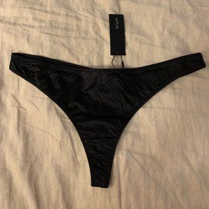 Blush Lingerie - Shade Thong - L Black